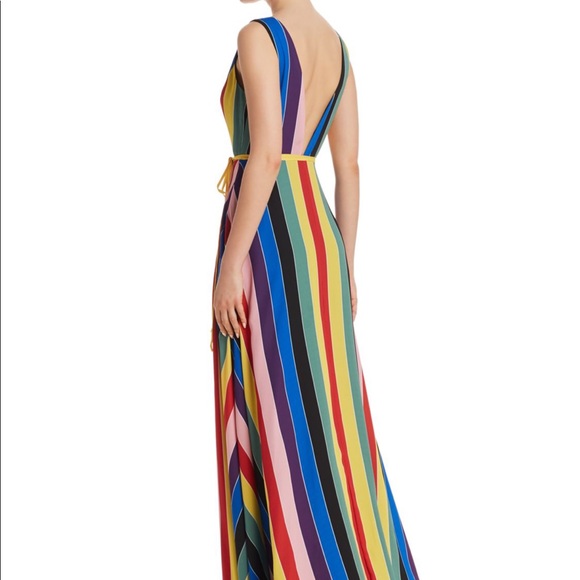 NEW Aqua Maxi Striped Dress - Picture 2 of 4